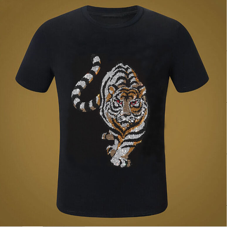 2020 Newest t-shirts men t shirts Hot drill tshirt man and women Tshirt Men Hip Hop Streetwear Tee Shirt Homme Tops tees M-4xL
