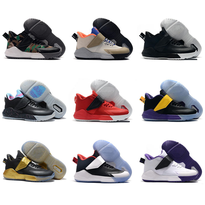 

New James Ambassador XII 12 Mowabb Camo Lakers Black Men Basketball Shoes 12s Black Red White Purple golden Mens Sports Sneakers Size 36-46, As photo 4