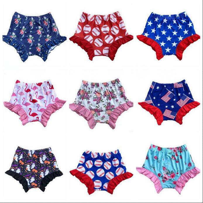 zhangwei Soft Baby Bloomers Infant Ruffle Shorts Girl Underwear Diaper Cover Cotton Training Pants