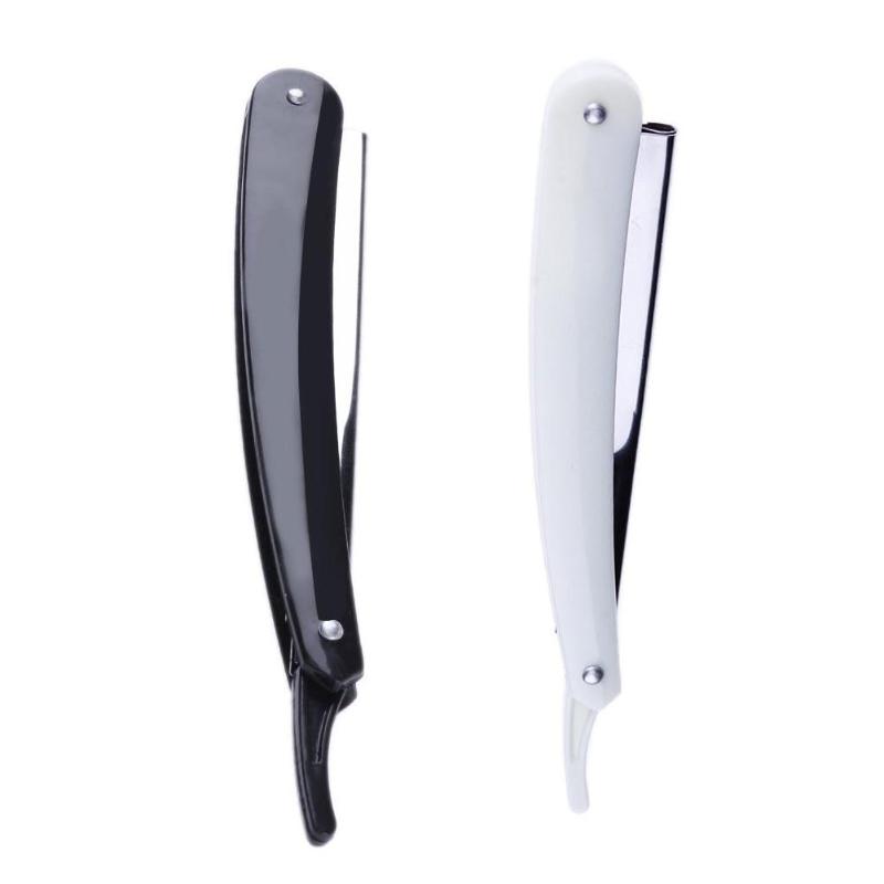 

Old Shaver Razor Eyebrow Knife Folding Manual Shaver Holder Home Salon Tool