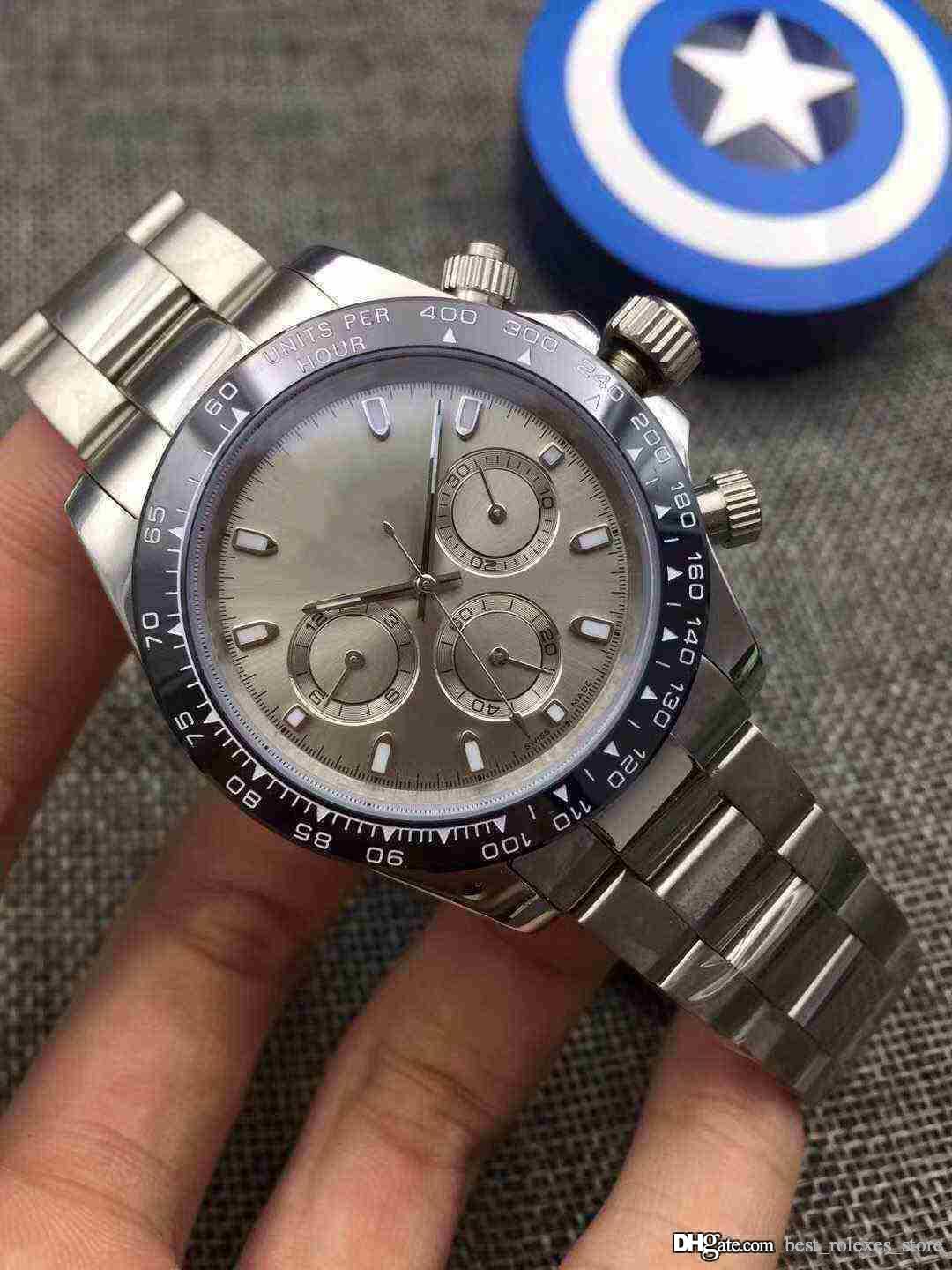 

Asian 2813 automatic movement without chronograph function DTONA watch top quality 40mm sports men'a fashion watch, 20