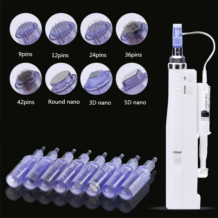

Replacement Micro Needle Cartridge Tips for Mesotherapy Meso Gun Derma Pen Microneedle Anti Aging Facial Skin Care Wrinkle Removal