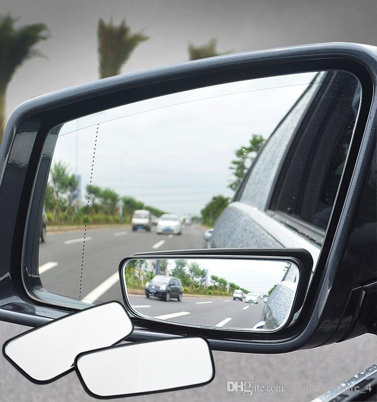 SPECCHIO AUTO Blind Spot specchio grandangolare convesso rotonda 360 GRADI PER PARCHEGGIO 2pcs