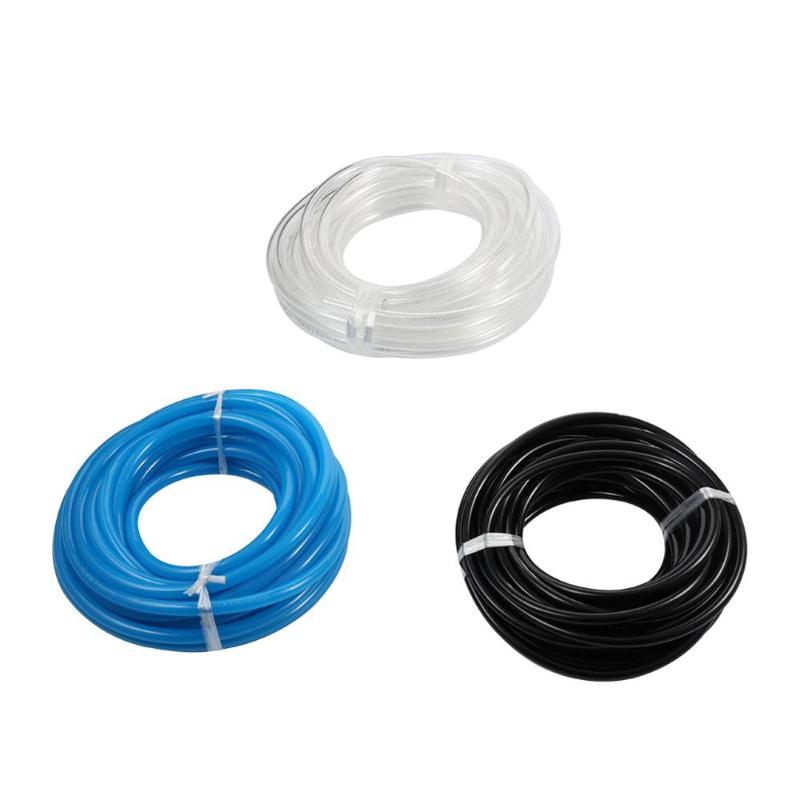 

Garden Irrigation System 8mm PU Pipe Farm Agriculture Watering Hose Pneumatic Misting System Aquarium Tube Accessories 5/10/20m, Black
