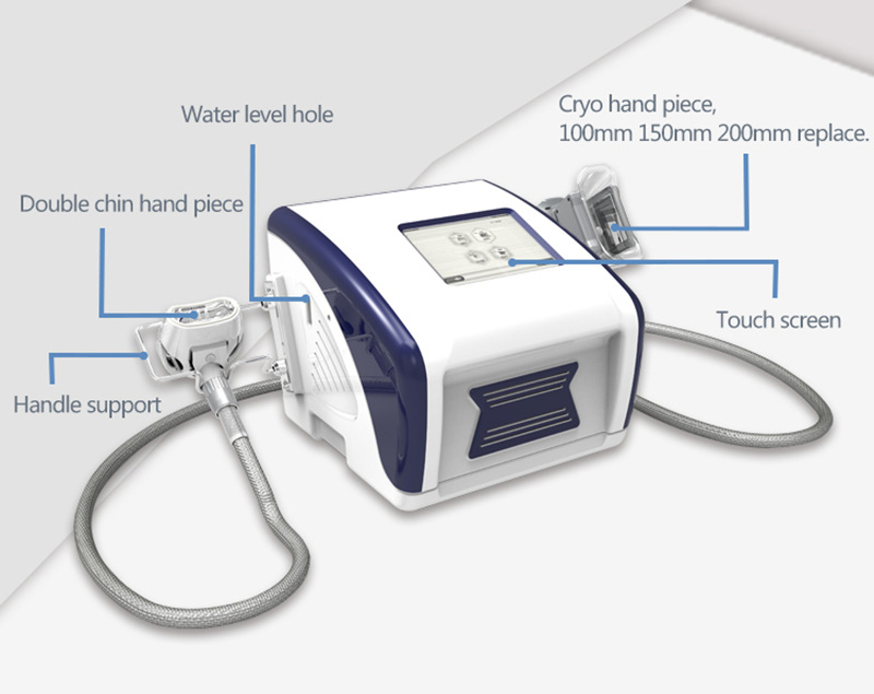 Portabe cool cryolipolysis Machine de congélation Fat cryothérapie Poids machine minceur perte Liposution gel Fat Fat reducton