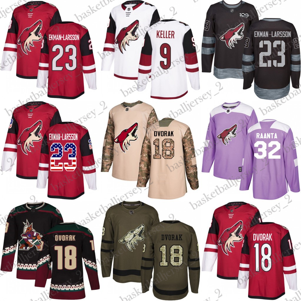 coyotes hockey jersey sale