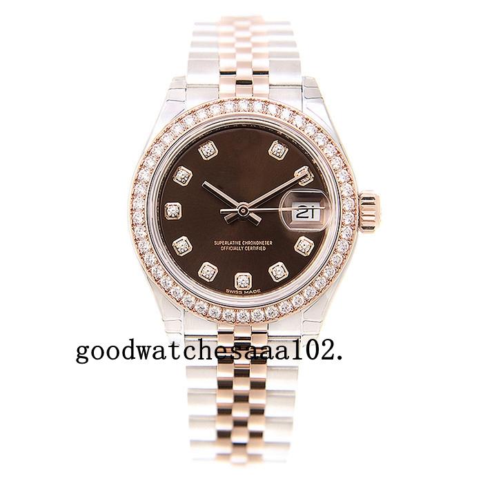

2020 Luxury high quality Datejust 26 31mm Steel White Gold Yellow Diamond Ladies Watch 279381 2813 Automatic Men's Watch Free shipping, 31