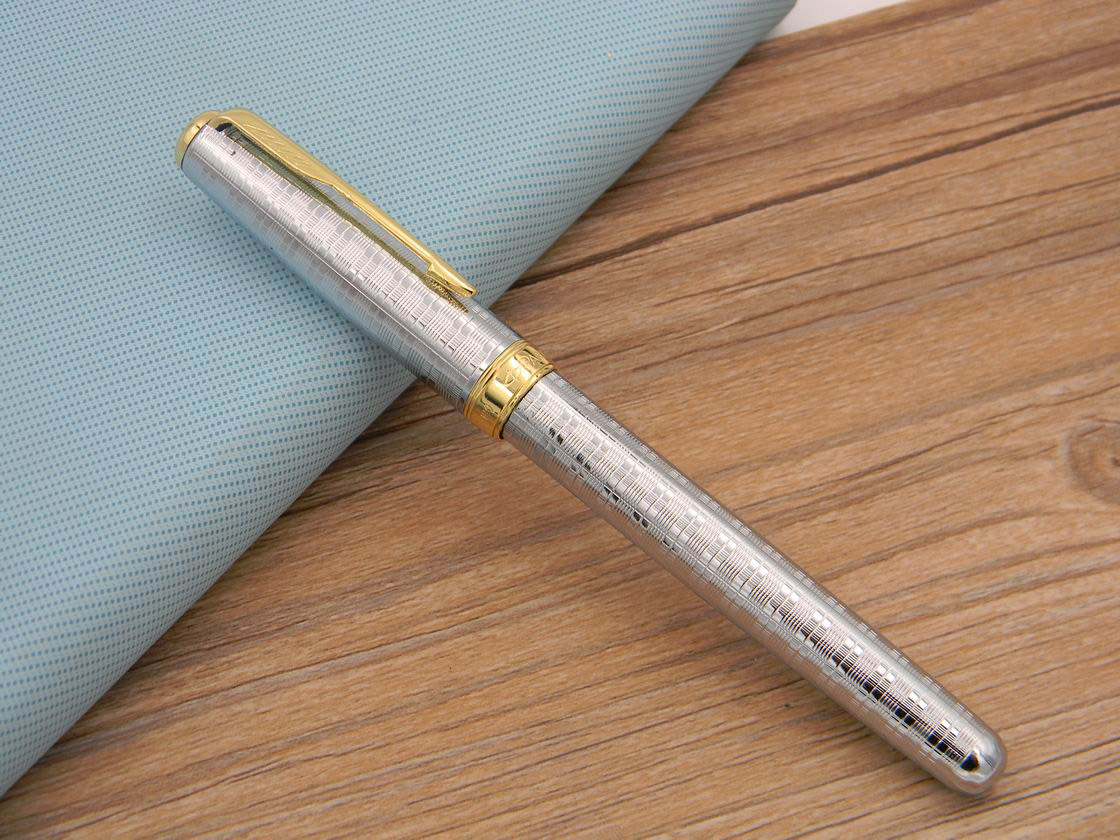 

Writing Business metal Sonnet Silver Plate 0.5MM Nib Rollerball Pen