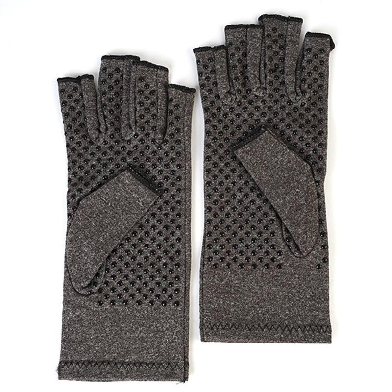 

1 Pair Compression Arthritis Gloves Arthritic Joint Pain Relief Hand Gloves Therapy Open Fingers Compression