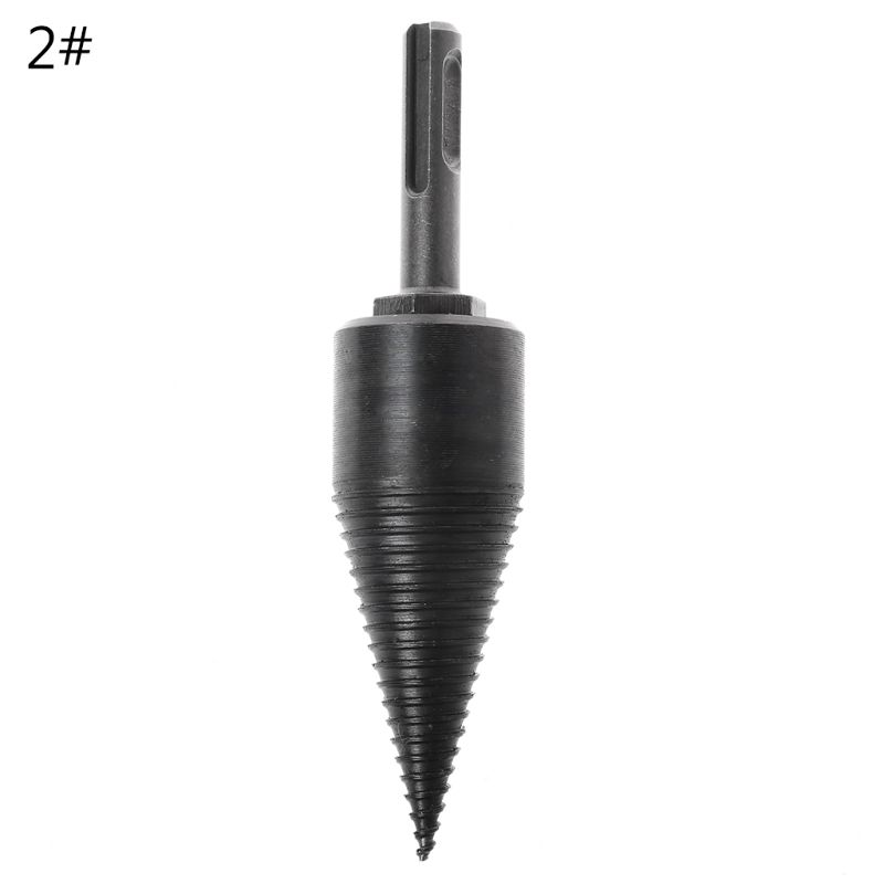

High quality Firewood Machine Drill Wood Cone Reamer Punch Driver Drill Bit Split Drilling Tools 130x32mm