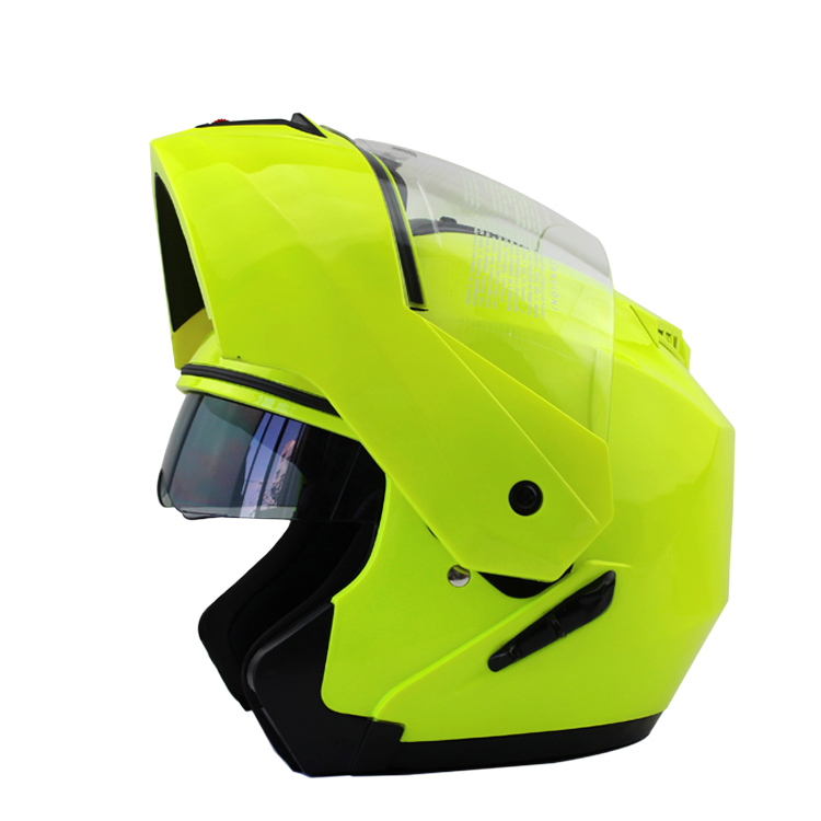 

VOSS Full Face Helmets Motorcycle Helmet Flip Up Helmet With Inner Sun Visor Cross-Country Highway For Adult, Matte black