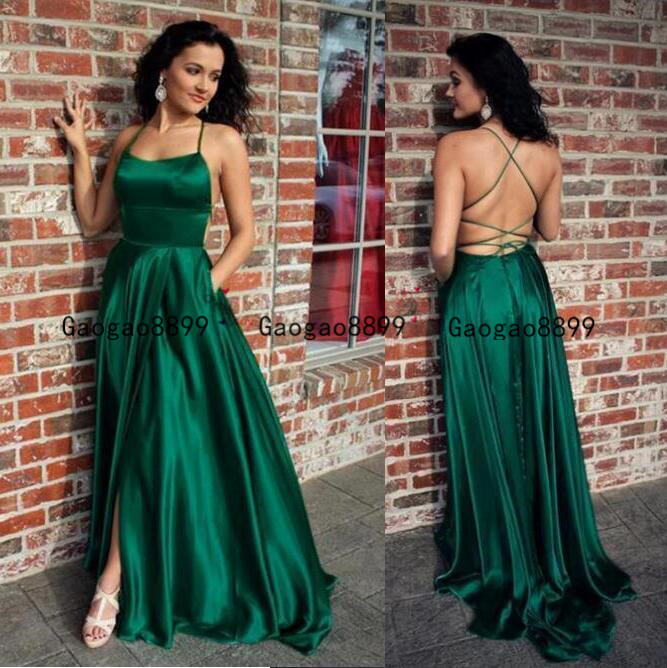 emerald graduation dress