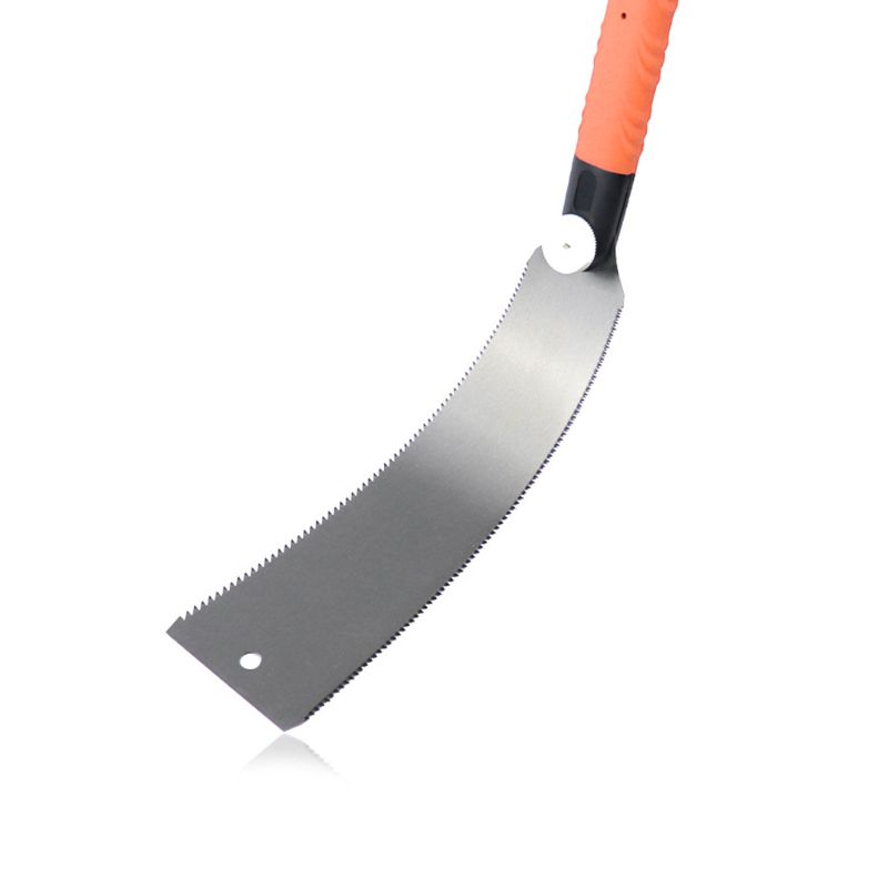

Woodworking Double Sides Carbon Steel Hand Saw Tenon Fine Tooth with PVC Handle