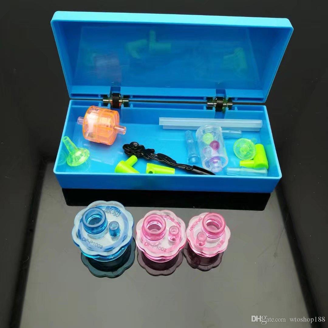 

Boxed homemade kettle DIY accessories Wholesale Glass Hookah, Glass Water Pipe Fittings, Free Shipping