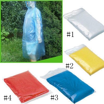 

Disposable Raincoat Adult Emergency Waterproof Hood Poncho Travel Camping Must Rain Coat Unisex One-time Emergency Rainwear EEA1218-1