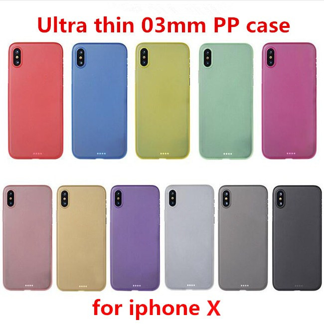 

0.3mm Ultra Thin Slim Matte Frosted Transparent Flexible Soft PP Cover Cell Phone Case For iPhone 12 mini 11 Pro Max XS XR X 8 7 6 Plus, Pink