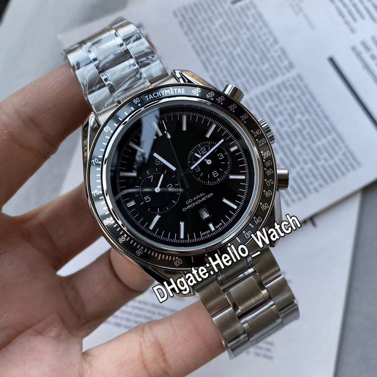 

New Moonwatch 311.30.44.51.01.002 Black Dial A2318 Automatic Mens Watch Stainless Steel Bracelet Watches High Quality Hello_watch 3 Color, Custom waterproof service