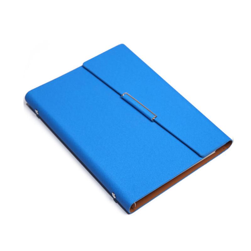 

TATCAT Office Binder Spring Journal Travel Diary Notebook, A5/A6 Size, 6 Rings Stationery (pen not included)TPN082