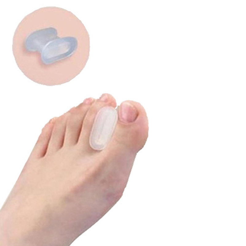1Pair Bone Thumb Valgus Protector Silicone Foot Finger Toe Separator Bunion Adjuster Hallux Valgus Corrector Pedicure Feet Care-image-438269882