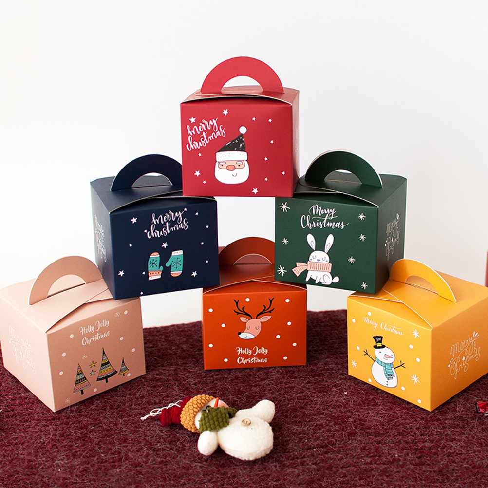 

Christmas Eve Gift Box Xmas Present Party Favour Gift Boxes Countdown Calendar Paper Goody Bags Boxes For Xmas Gifts