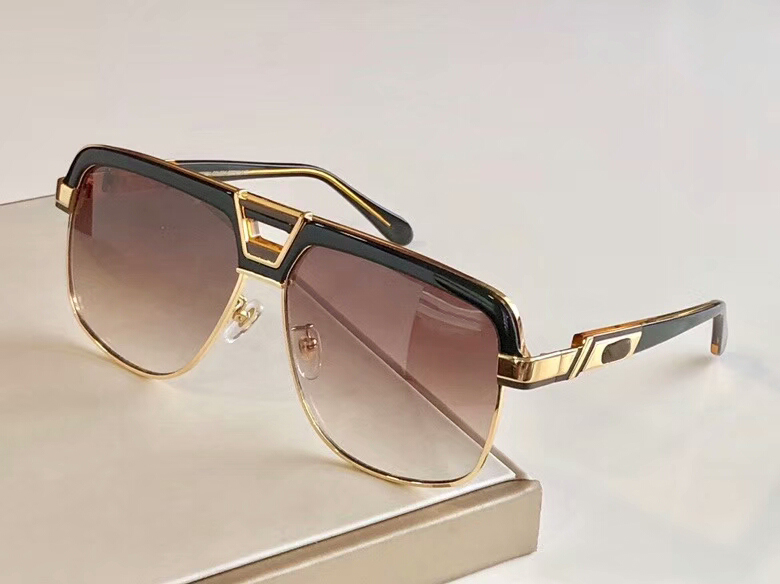 

Vintage Sunglasses 991 Gold/Black Brown Shaded gafa de sol Sonnenbrille Mens Sunglasses summer New with Box