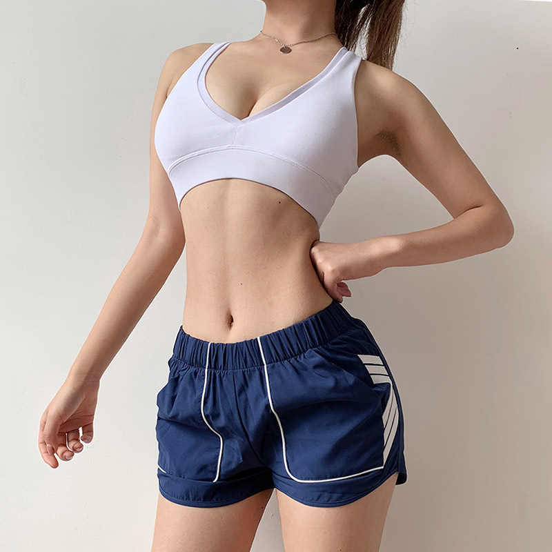 

Womens Running Shorts Summer Loose Yoga Short Women' Gym Trousers Woman Sport Short Fitness Ladies Running Shorts, Yjd8120 blue