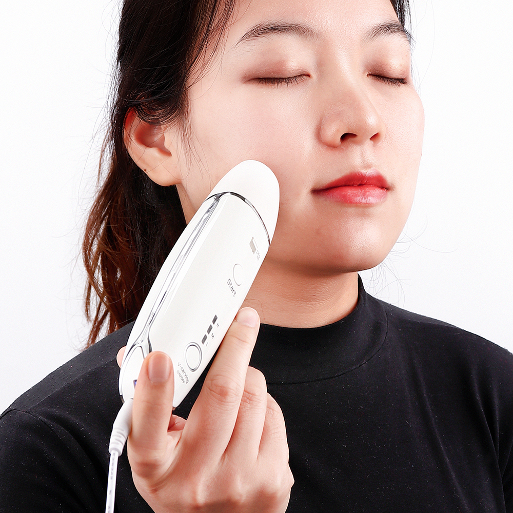 Home Mini Hifu Ultrasonic RF Beauty Machine For Face Lifting Wrinkle Removal Anti-wrinkle Skin Tightening