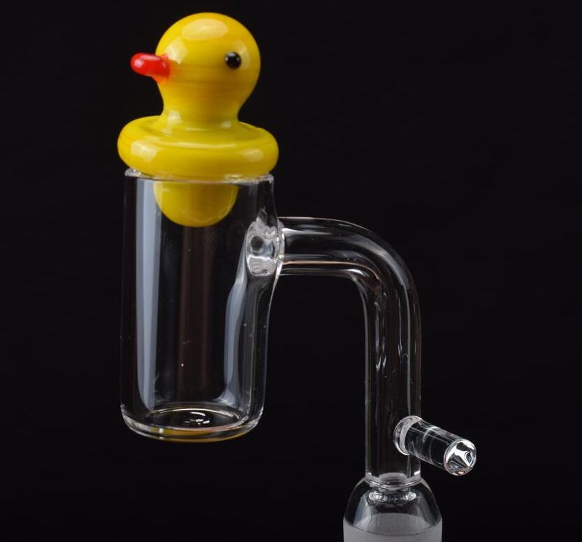 

Quartz Enail Domeless With Duck UFO Carb Cap Hook enail Electronic Quartz Banger Nail For 16mm 20mm Heating Coil Glass Bongs