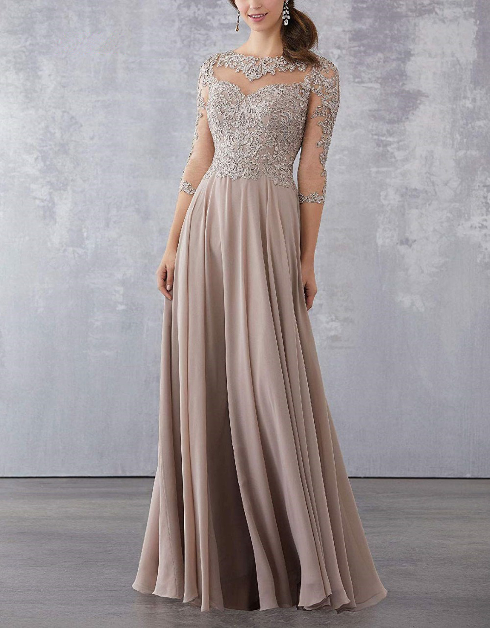 mother of the bride maxi dresses