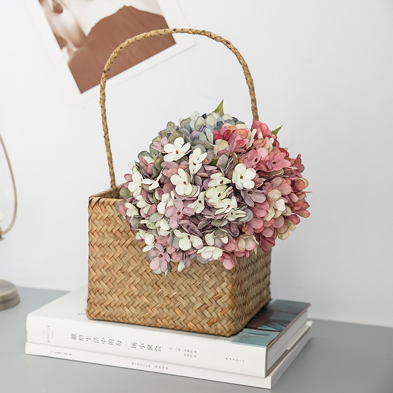 

Single Brazil Hydrangea Simulation Flower Series Nordic High-grade Silk Flower Texture Fake Decoration Artifical Flowers