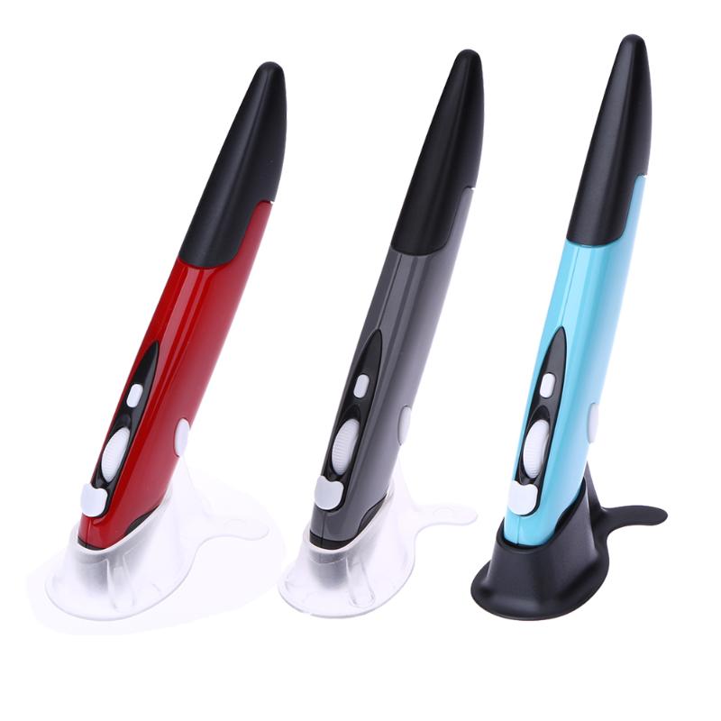 

2.4G Wireless Pointing Mouse Optical USB Pocket Drawing Pen Button Pencil Ergonomic Mouse Mini PC Mouse New Listing for Compute