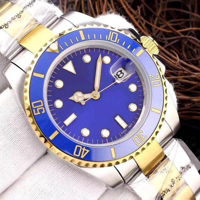 

Cheap Watch 44MM Dial Watches Mens Watches Business Automatic Mechanical Watches Stainless Steel Wristwatches Men Watch