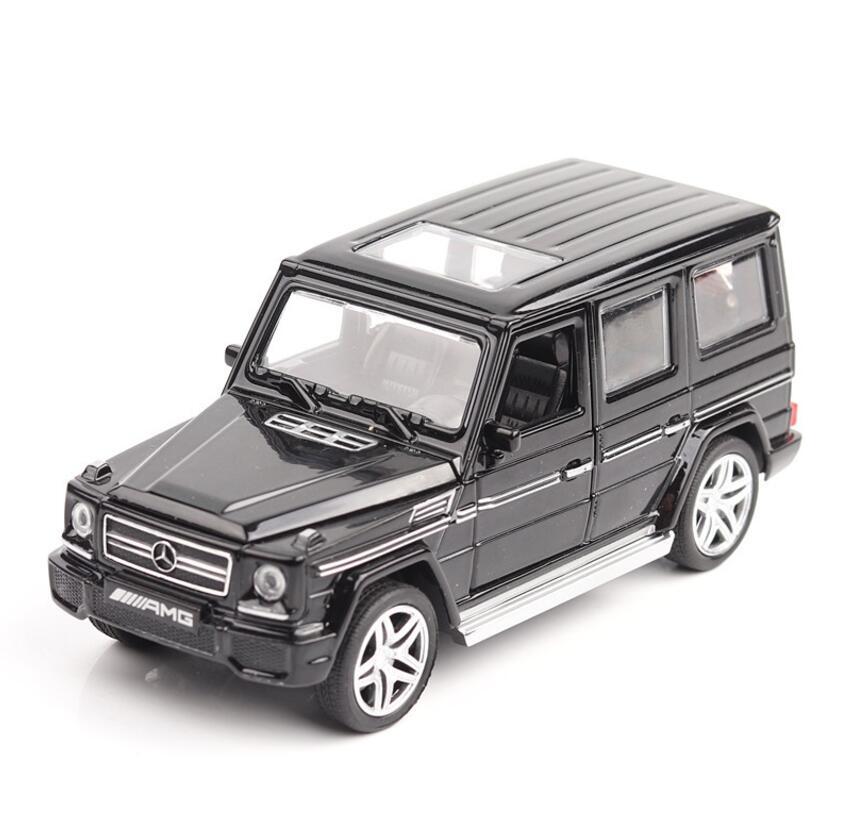 

1/32 Diecasts & Toy Vehicles Mercedes G65 AMG Car Model With Sound&Light Collection Car Toys For Boy Children Gift brinquedos Y200109