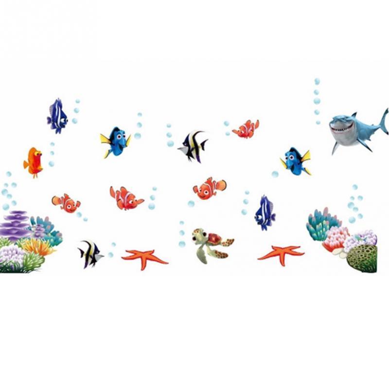 Hot Sticker Wholesale 3d Cartoon Small Pvc Stickers Lot“Butterfly Fish”Children