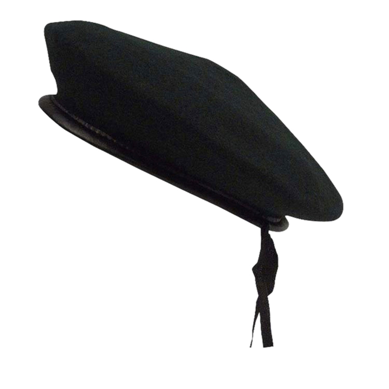 

Men's Women's Black Beret Adjustable Hat Painter Hat Fashion or Fancy Dress