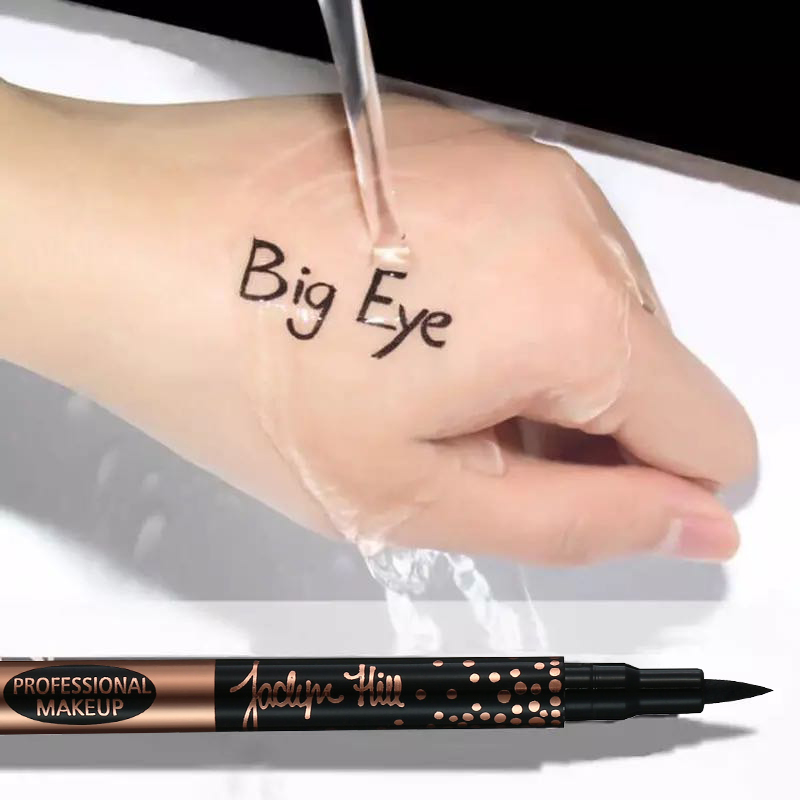 

2020 new 1 Pcs Eyeliner Liquid Pen Waterproof Long Lasting Quick Drying Smooth Makeup Beauty matte eyeliner stamp eye pencil, As pic