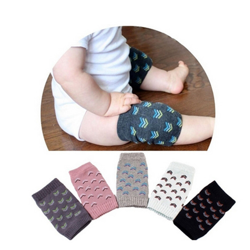 

Baby Safety Knee Protection Pads Cartoon Baby Kneecap Kids Safety Knee Pads Crawling Protector, Black