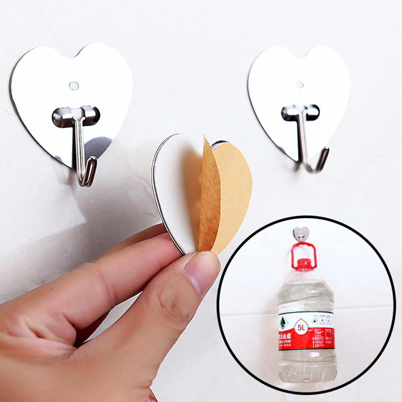 

Stainless Steel Sucker Hook Strong Suction Cup Sucker Wall Mounted Heavy Duty Wall Hooks Hanger Self Adhesive Towel Holder Hook