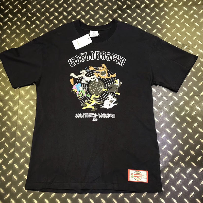 vetements cartoon tee