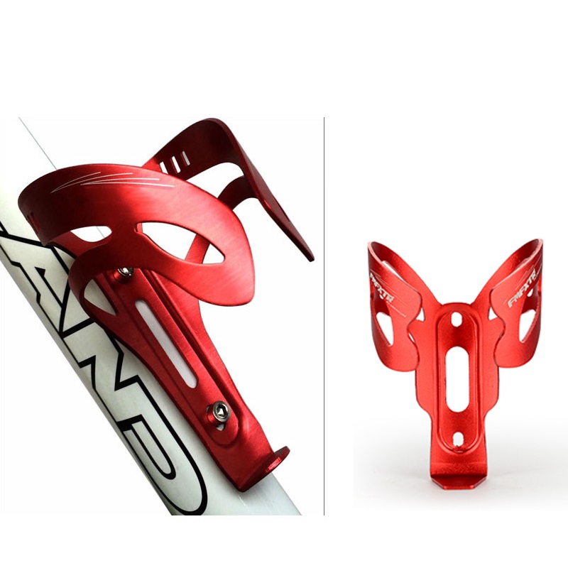 

Mounchain Aluminum Alloy Lightweight Bottle Cage Mountain Bike Road Bicycle Bottle Water Cage Holder bisiklet suluklar black