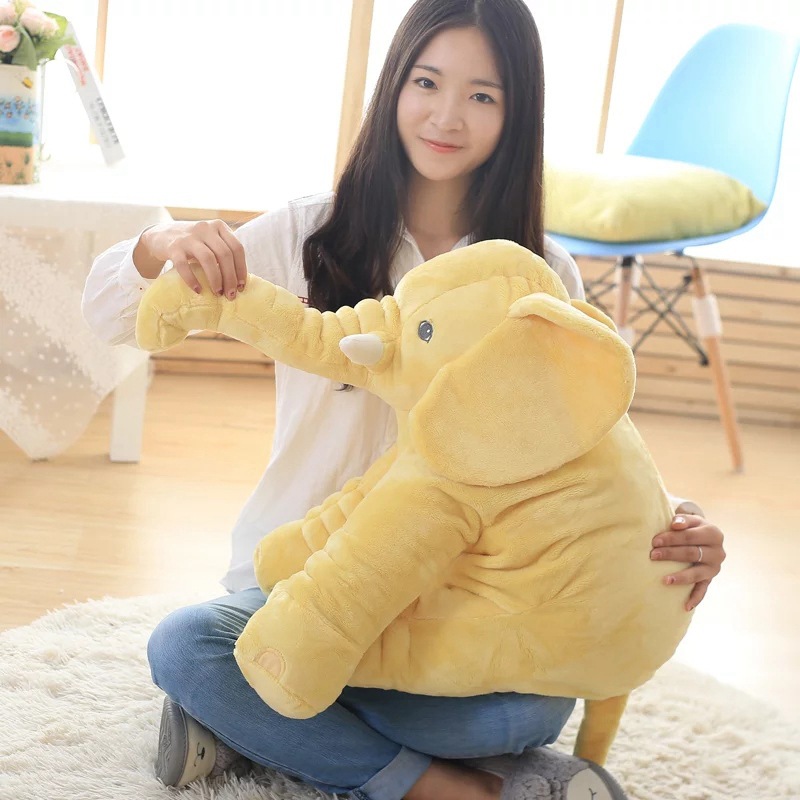 elephant teddy pillow