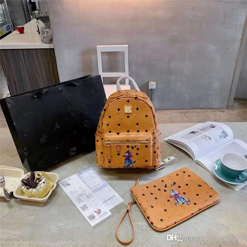 

Printing Backpack Joker Female Fashion In Europe and The Wind Ladies Leisure Bag School for Teenage Girls A Designer Shoulder Bag, Pink