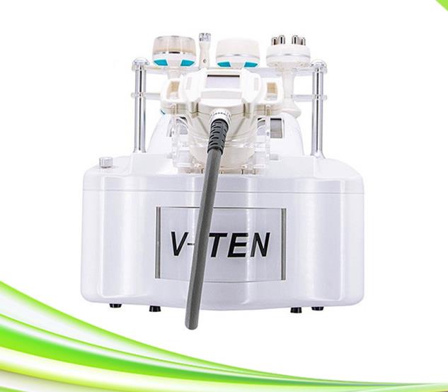 

newest salon spa microcurrent face lift vacuum rf skin tightening ultrasonic cavitation rf slimming machine