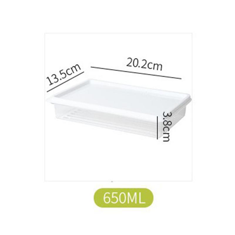 

Thicken transparent Storage Box 450ml/650ml/1000ml Kitchen Storage