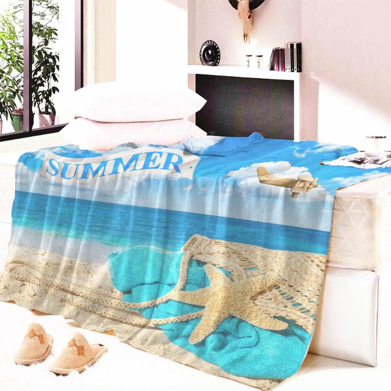 

Custom Summer Beach Nap blanket Super Soft Throw Blanket for Kids Printed Beach Towel ThrowTravel Air conditioning
