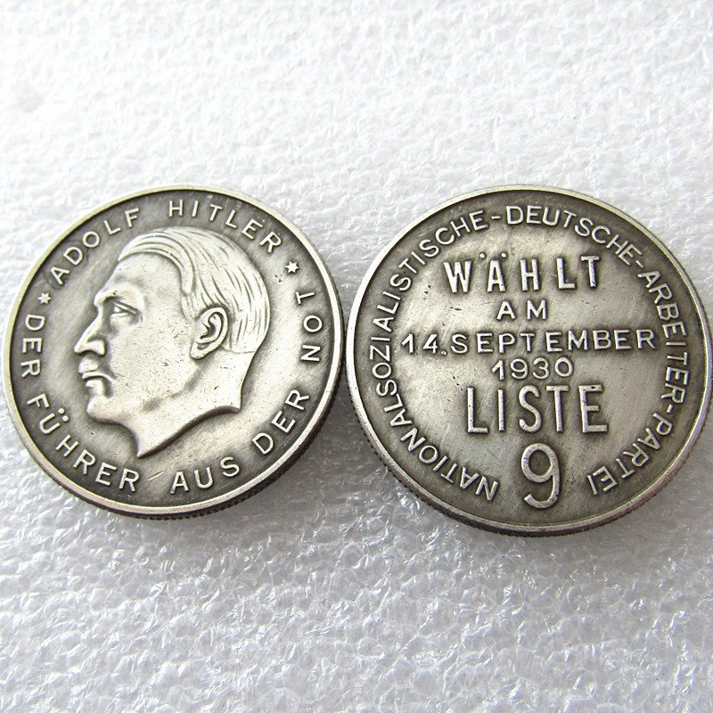 

H(36)Germany Commemorative Coins 1930 Copy Coins Brass Craft Ornaments