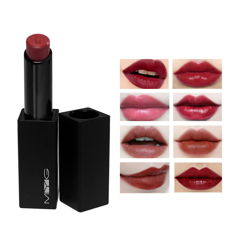 

MYG chocolate aroma sexy lipstick lips makeup red moist lipstick Moisturizing waterpoor, Gb5