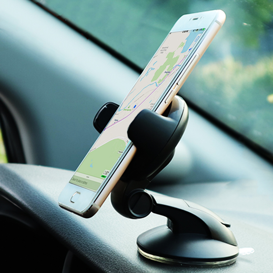 

Car Phone Holder For Samsung S9 S8 A5 J7 J5 2017 Universal Car Holder For iPhone Huawei Mobile Stand soporte para telefon tutucu, Black