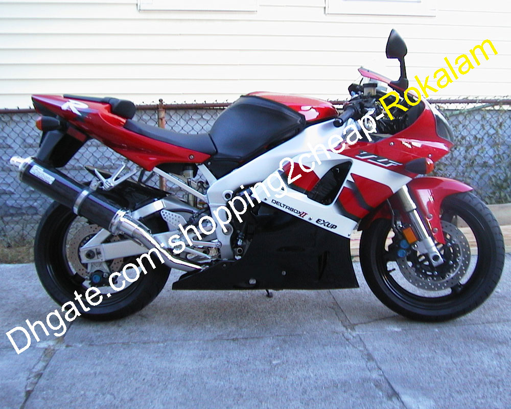 YZF1000 R1 Cairring pour yamaha yzf 1000 yzf-r1 Race Motorcycle rouge noir de rechange Kit 1998 1999 98 99 (moulage par injection)