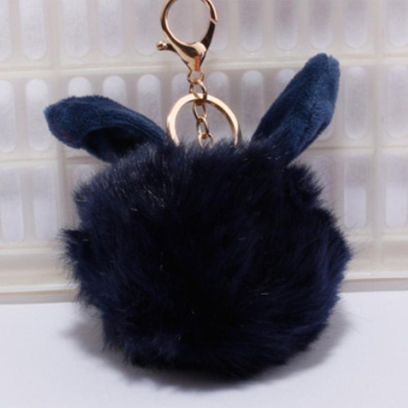 

Ear Hair Ball Keychain Keychain Key Holder Bell Key Chain Keyring Charm Bag
